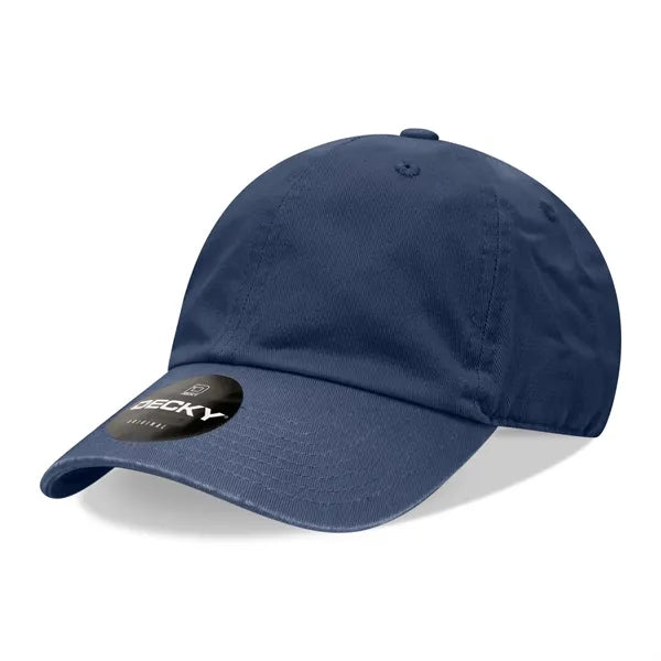 Decky 6 Panel Low Profile Relaxed Cotton Dad Hat