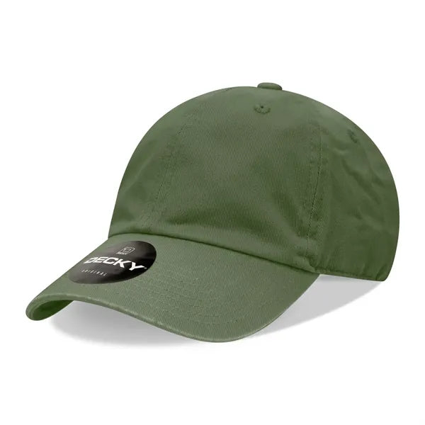 Decky 6 Panel Low Profile Relaxed Cotton Dad Hat