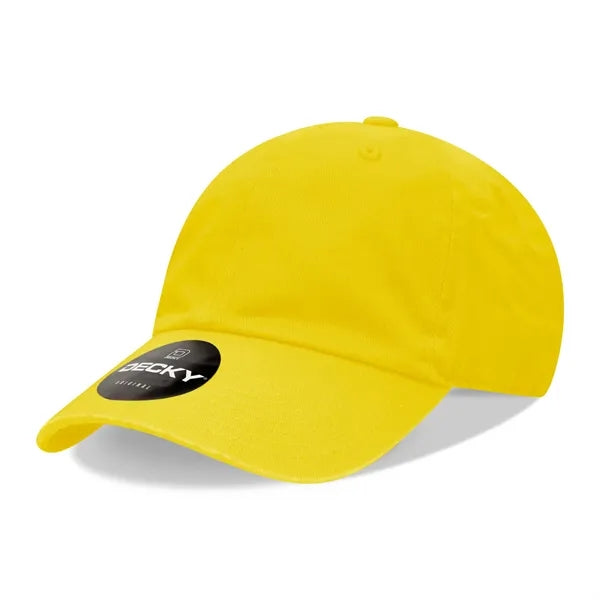 Decky 6 Panel Low Profile Relaxed Cotton Dad Hat