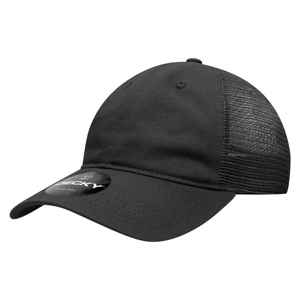 Decky 6 Panel Low Profile Relaxed Cotton Trucker