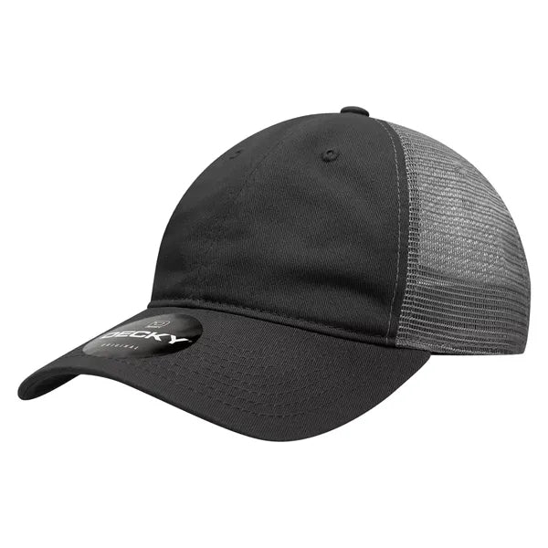 Decky 6 Panel Low Profile Relaxed Cotton Trucker