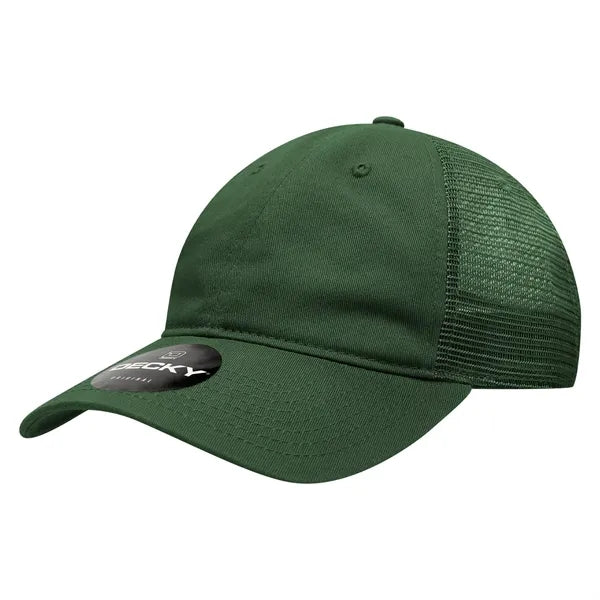 Decky 6 Panel Low Profile Relaxed Cotton Trucker