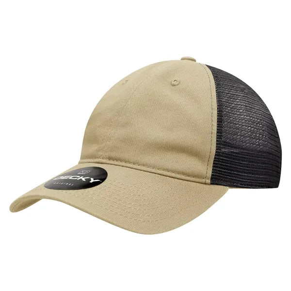 Decky 6 Panel Low Profile Relaxed Cotton Trucker
