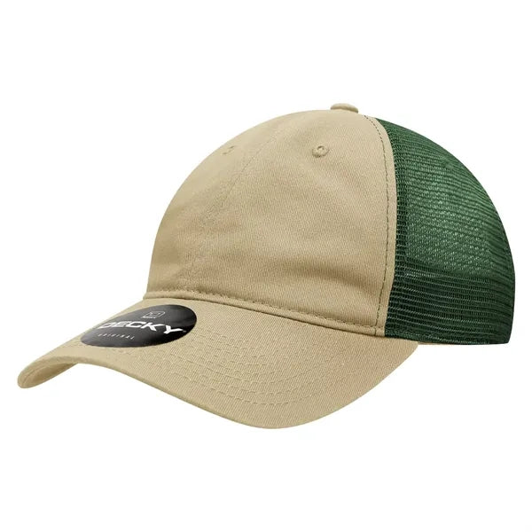 Decky 6 Panel Low Profile Relaxed Cotton Trucker