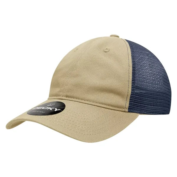 Decky 6 Panel Low Profile Relaxed Cotton Trucker