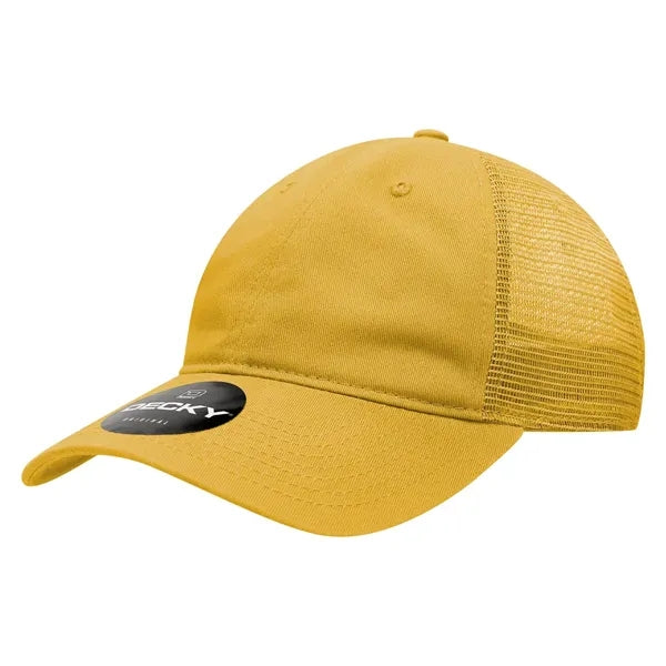 Decky 6 Panel Low Profile Relaxed Cotton Trucker