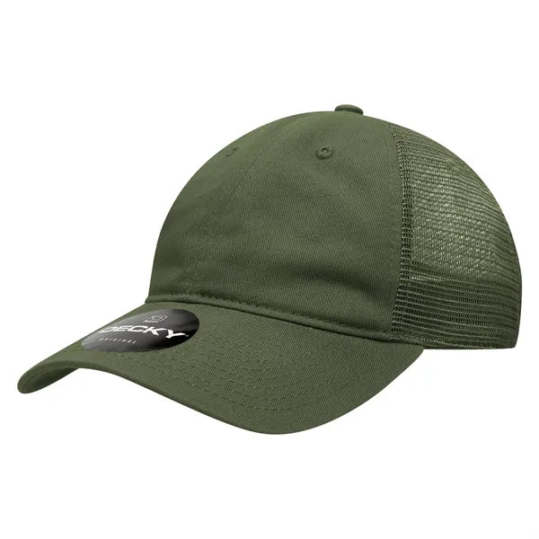 Decky 6 Panel Low Profile Relaxed Cotton Trucker