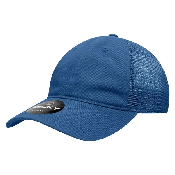 Decky 6 Panel Low Profile Relaxed Cotton Trucker