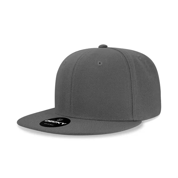 Decky 6 Panel High Profile Structured Acr/Poly Snapback