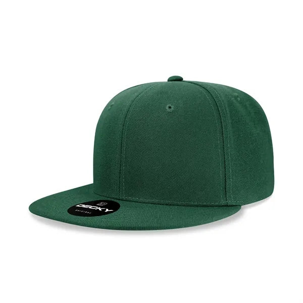 Decky 6 Panel High Profile Structured Acr/Poly Snapback