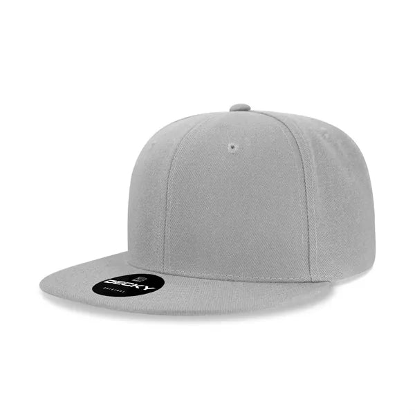 Decky 6 Panel High Profile Structured Acr/Poly Snapback