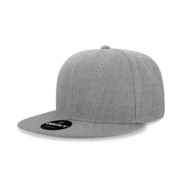 Decky 6 Panel High Profile Structured Acr/Poly Snapback