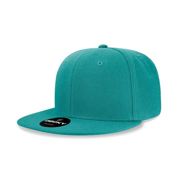 Decky 6 Panel High Profile Structured Acr/Poly Snapback