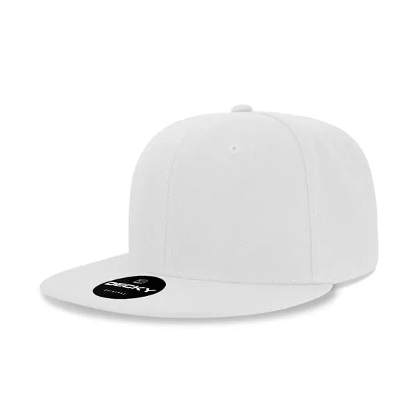 Decky 6 Panel High Profile Structured Acr/Poly Snapback