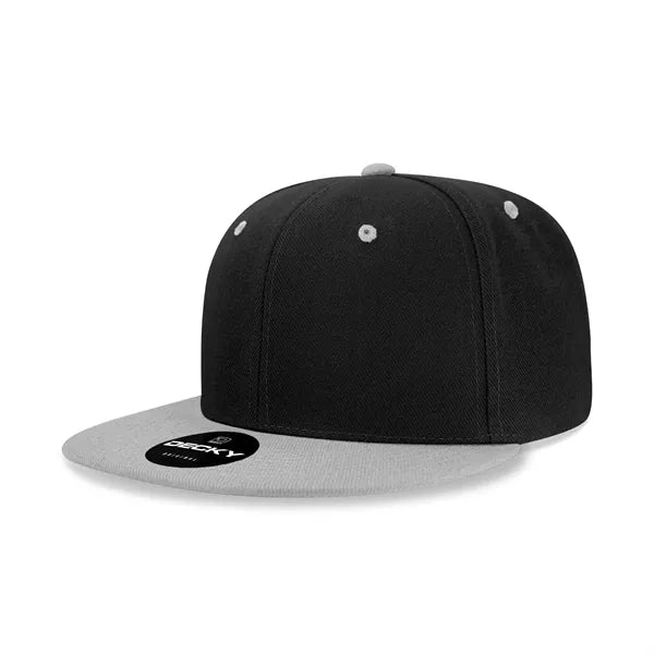 Decky 6 Panel High Profile Structured Acr/Poly Snapback