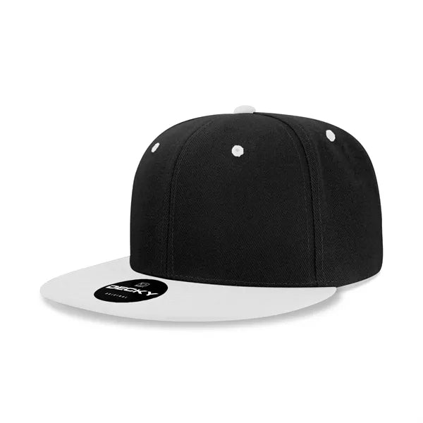 Decky 6 Panel High Profile Structured Acr/Poly Snapback