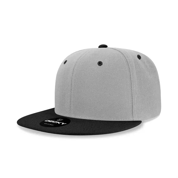 Decky 6 Panel High Profile Structured Acr/Poly Snapback