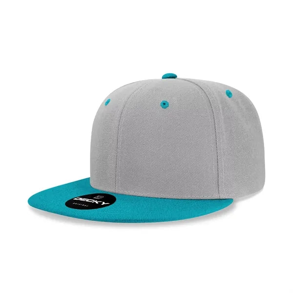Decky 6 Panel High Profile Structured Acr/Poly Snapback