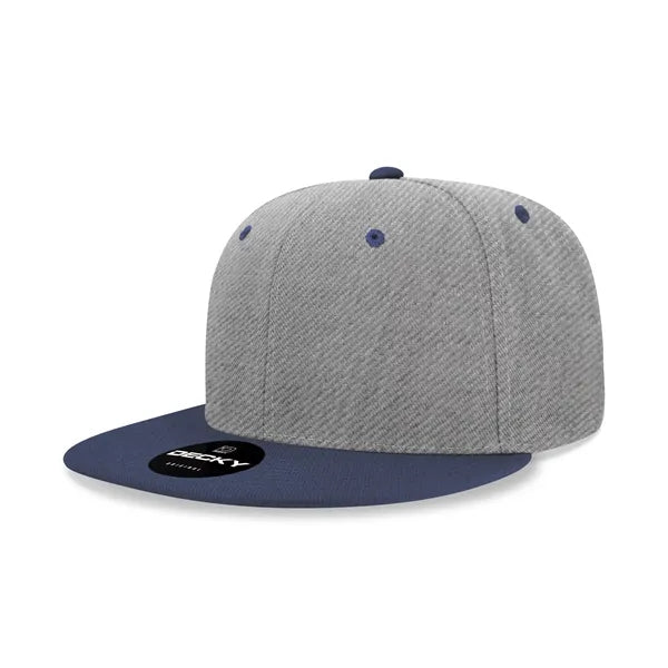 Decky 6 Panel High Profile Structured Acr/Poly Snapback