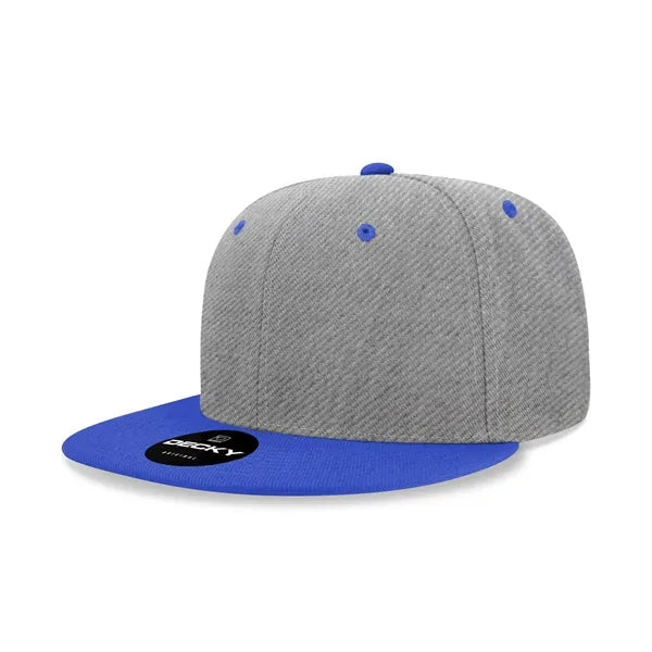 Decky 6 Panel High Profile Structured Acr/Poly Snapback