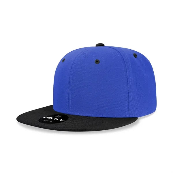 Decky 6 Panel High Profile Structured Acr/Poly Snapback