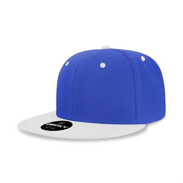 Decky 6 Panel High Profile Structured Acr/Poly Snapback
