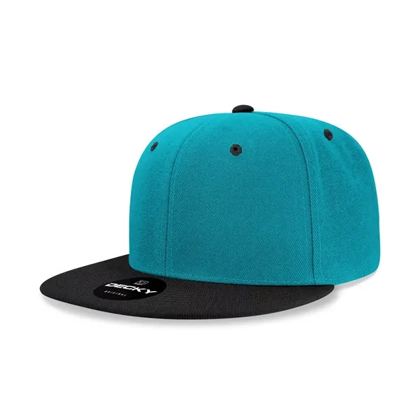 Decky 6 Panel High Profile Structured Acr/Poly Snapback