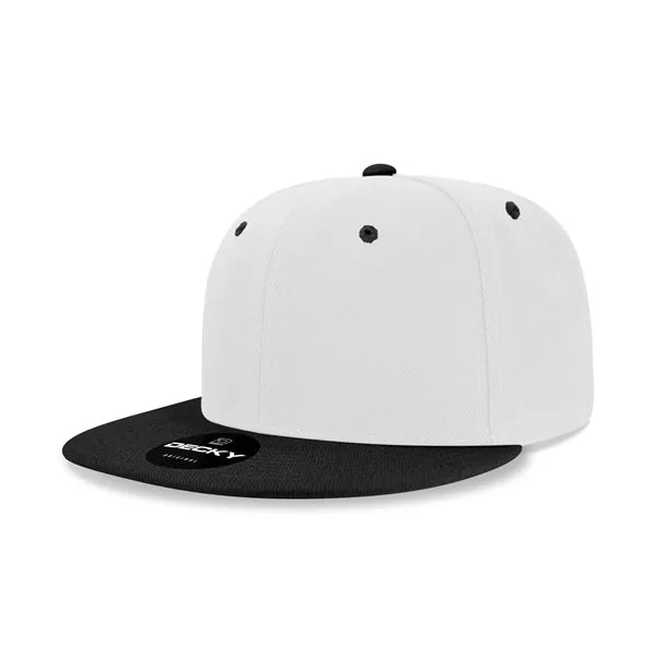 Decky 6 Panel High Profile Structured Acr/Poly Snapback