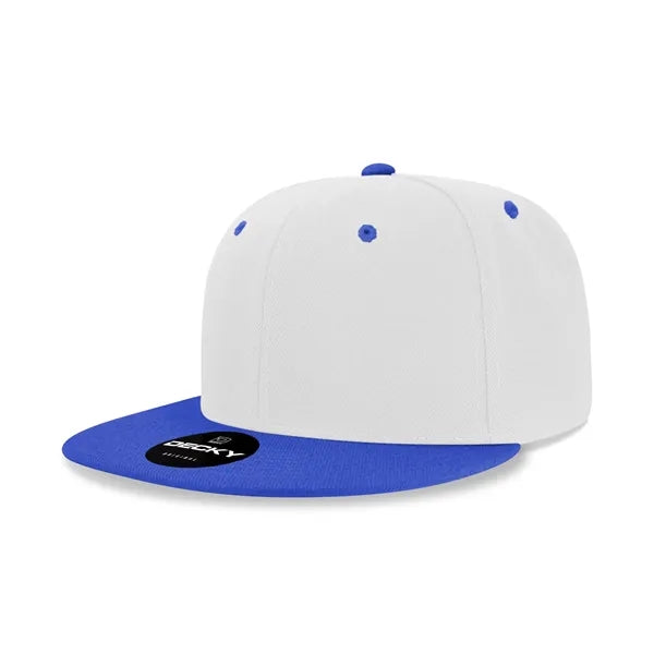 Decky 6 Panel High Profile Structured Acr/Poly Snapback
