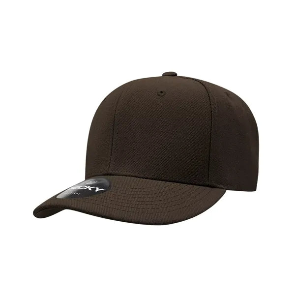 6 Panel Low Profile Structured Acrylic/Polyester Cap