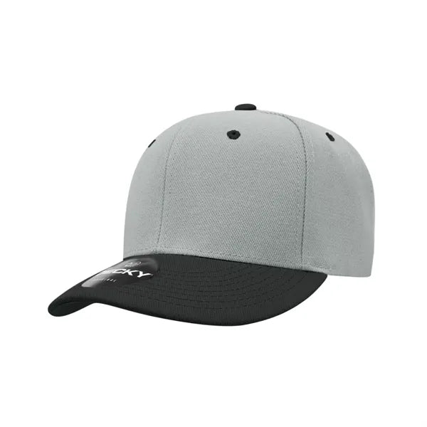 6 Panel Low Profile Structured Acrylic/Polyester Cap