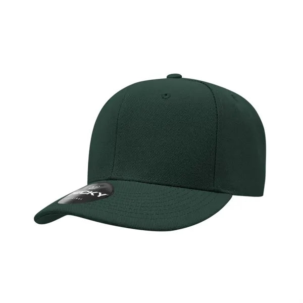 6 Panel Low Profile Structured Acrylic/Polyester Cap