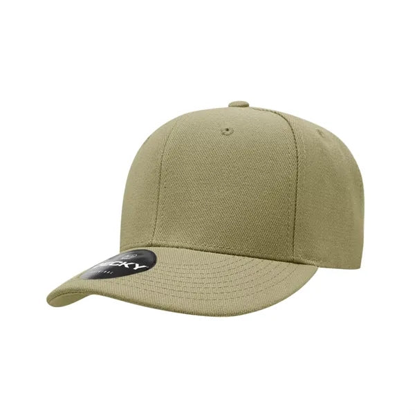 6 Panel Low Profile Structured Acrylic/Polyester Cap