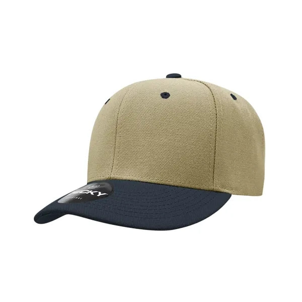 6 Panel Low Profile Structured Acrylic/Polyester Cap
