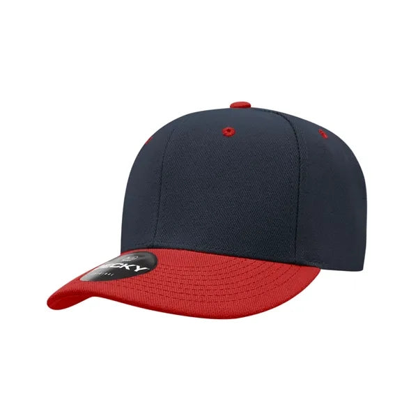 6 Panel Low Profile Structured Acrylic/Polyester Cap