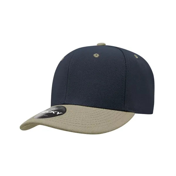 6 Panel Low Profile Structured Acrylic/Polyester Cap