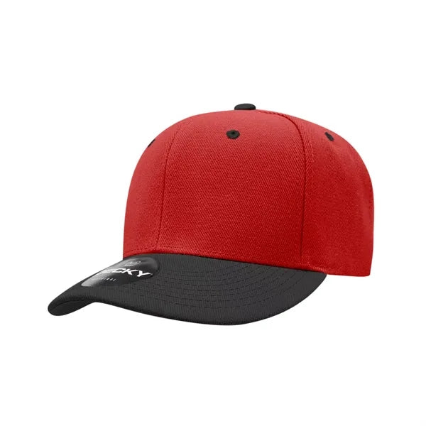 6 Panel Low Profile Structured Acrylic/Polyester Cap