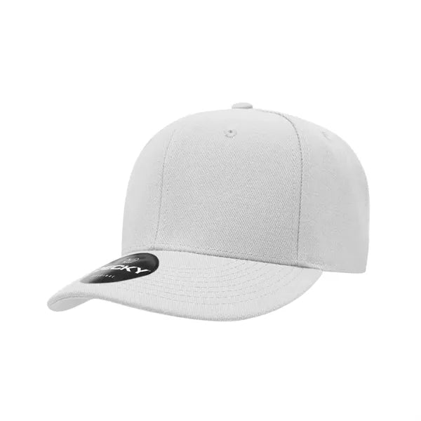 6 Panel Low Profile Structured Acrylic/Polyester Cap