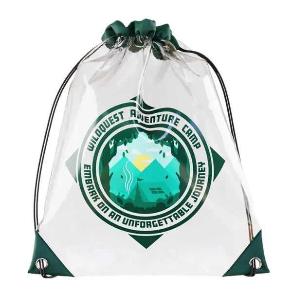 Clear Drawstring Bag