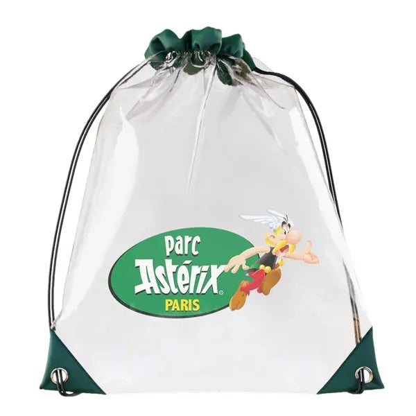 Clear Drawstring Bag