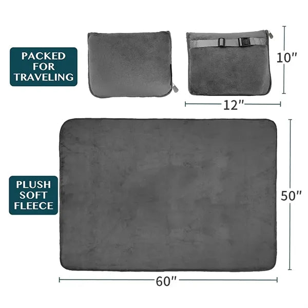 Multi-Functional Travel Blanket