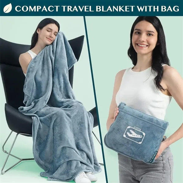 Multi-Functional Travel Blanket