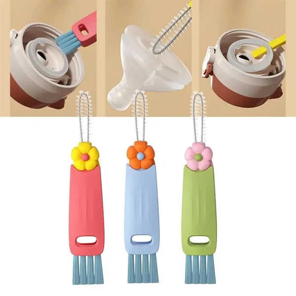 Multifunctional Cup Lid Cleaning Brush