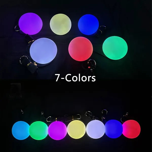 Led 7 Colors Exercise Ball