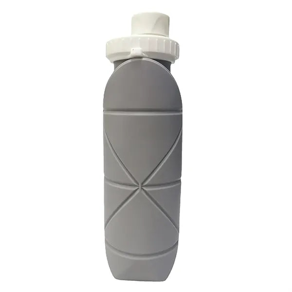 20oz Silicone Foldable Sports Water Bottle