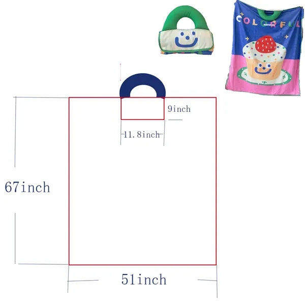 Portable Flannel Blankets