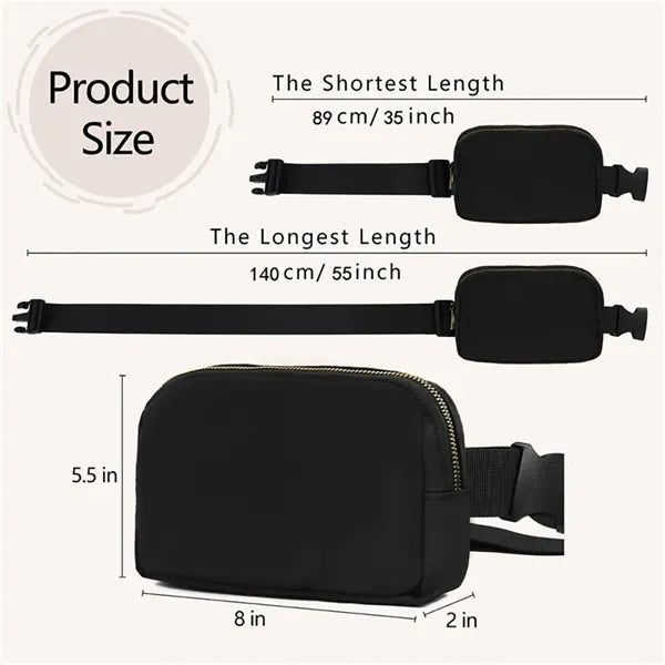 Unisex Fanny Pack Crossbody Bags