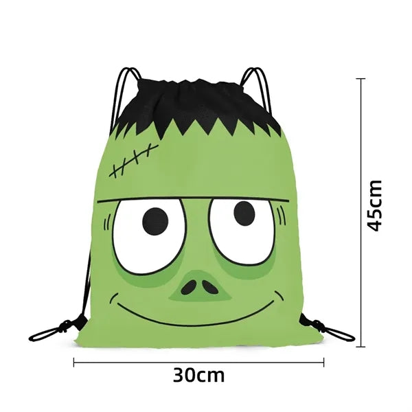 12"x 18" Halloween Drawstring Bag Waterproof Beach Sack Pac