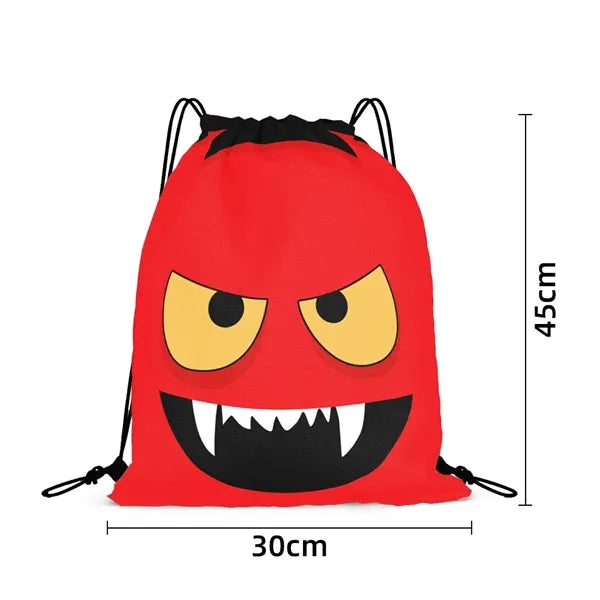 12"x 18" Halloween Drawstring Bag Waterproof Beach Sack Pac