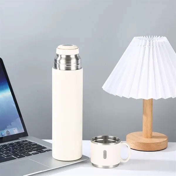 580ml Stainless Steel Water Bottle with Lid